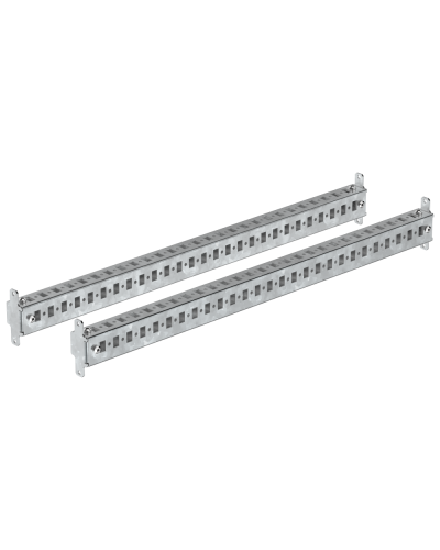 FORMAT Профиль горизонтальный встроенного отсека глубина 800мм (2шт/упак) IEK (FO-00-PRHV-080) в Хабаровске Аксессуары для стоек и шкафов Pintop.ru