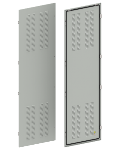 FORMAT Панель боковая вентилируемая 2000х600мм IP31 (2шт/компл) IEK (FO-00-PSV-200-060-31) в Хабаровске Аксессуары для стоек и шкафов Pintop.ru