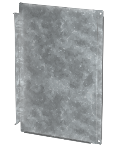 FORMAT Перегородка аппаратного отсека боковая вертикальная сплошная высота 500мм IEK (FO-00-PVHC-050) в Хабаровске Аксессуары для стоек и шкафов Pintop.ru