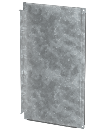 FORMAT Перегородка аппаратного отсека боковая вертикальная сплошная высота 600мм IEK (FO-00-PVHC-060) в Хабаровске Аксессуары для стоек и шкафов Pintop.ru