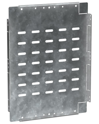 FORMAT Перегородка секционирования вертикальная 400х400мм IEK (FO-00-SWV-040-040) в Хабаровске Аксессуары для стоек и шкафов Pintop.ru