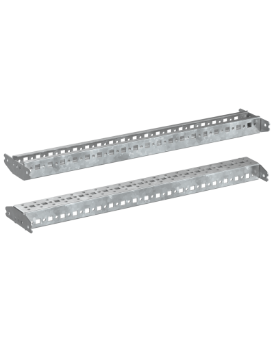 FORMAT Рейка монтажная тип C 600мм (2шт/упак) IEK (FO-00-VRC-060) в Хабаровске Аксессуары для стоек и шкафов Pintop.ru