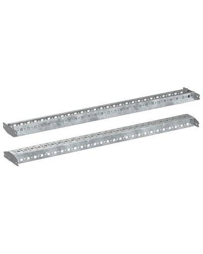 FORMAT Рейка монтажная тип C 800мм (2шт/упак) IEK (FO-00-VRC-080) в Хабаровске Аксессуары для стоек и шкафов Pintop.ru