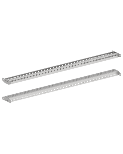 FORMAT Рейка монтажная тип C 1000мм (2шт/упак) IEK (FO-00-VRC-100) в Хабаровске Аксессуары для стоек и шкафов Pintop.ru