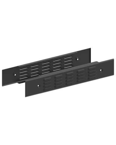 FORMAT Панель цоколя вентилируемая 100х600мм RAL7021 (2шт/компл) IEK (FO-00D-PCV-010-060-7021) в Хабаровске Аксессуары для стоек и шкафов Pintop.ru