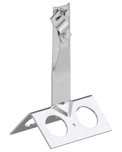 Держатель проводника круглого 6-10мм винтовой IEK (ZDP81-20-4-16-100) в Хабаровске Крепеж Pintop.ru