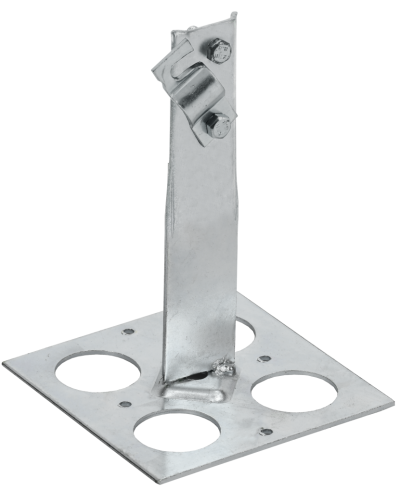 Держатель проводника круглого 6-10мм винтовой IEK (ZDP85-11-6-16-150) в Хабаровске Крепеж Pintop.ru