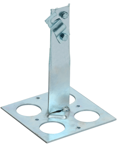 Держатель проводника круглого 6-10мм винтовой IEK (ZDP85-14-1-16-150) в Хабаровске Крепеж Pintop.ru