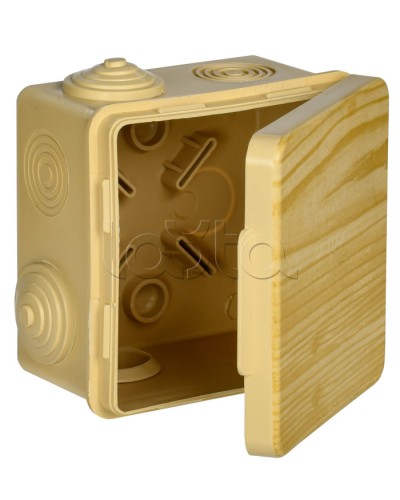 Коробка расп. КМ 80х80х50мм о/к IP54 7 вв. сосна IEK (UKO31-080-080-050-K34-54) в Хабаровске Распределительные коробки Pintop.ru