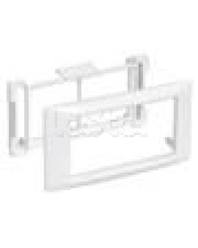 Рамка и суппорт на 4 модуля 45×45 IEK CKK-40D-RSU4-075-K01 в Хабаровске Распределительные коробки Pintop.ru