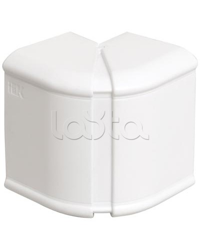 Угол изменяемый внешний для соединения двух кабель-каналов типоразмера 100х60 IEK (CKK-40D-W-100-060-K01) в Хабаровске Аксессуары для кабель-канала Pintop.ru