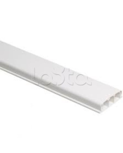 Кабель-канал плинтусного типа 80x20 IEK CKK20-080-020-1-K01 в Хабаровске Кабель-канал Pintop.ru