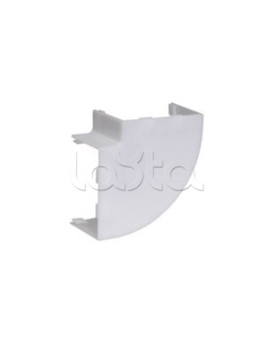 Поворот на 90 гр. КМП 40x25 ЭЛЕКОР IEK CKMP10D-P-040-025-K01 в Хабаровске Аксессуары для кабель-канала Pintop.ru