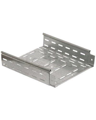 Лоток перфорированный 100х400х3000 IEK CLP10-100-400-3 в Хабаровске Кабельные лотки Pintop.ru