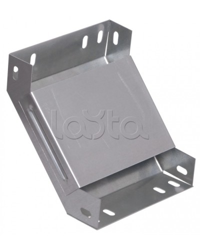 Поворот на 90° вертикальный внутренний 100x200 IEK CLP1V-100-200 в Хабаровске Аксессуары для лотков Pintop.ru