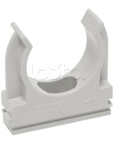 Держатель с защёлкой CF32 IEK CTA10D-CF32-K41-050 в Хабаровске Держатели, клипсы, скобы Pintop.ru