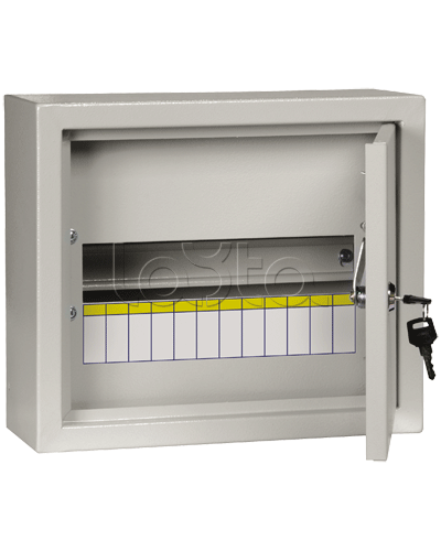 Щит распределительный навесной IEK ЩРн-9з с замком IP31 (MKM14-N-09-31-Z) в Хабаровске Щиты электрические Pintop.ru