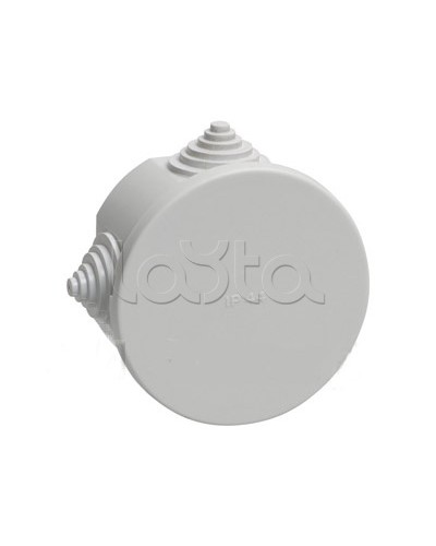 Коробка распаячная для открытой проводки (4 ввода) с повышенной степенью защиты d75x40 IEK КМ41237 (UKO11-075-040-000-K41-44) в Хабаровске Распределительные коробки Pintop.ru