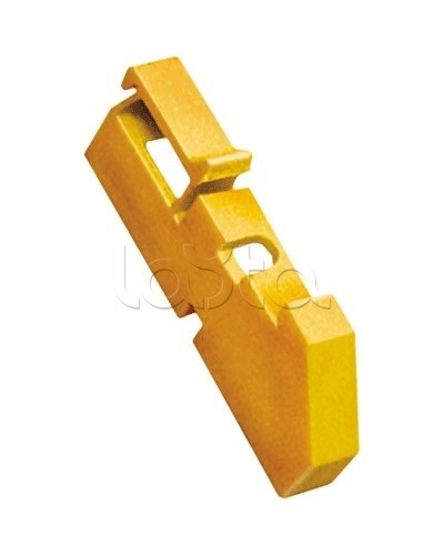 Изолятор DIN (120 шт/уп) желтый IEK YIS21 в Хабаровске Крепежные изделия Pintop.ru