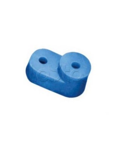 Угловой изолятор для «0» шины синий IEK YIS32 в Хабаровске Клеммные колодки Pintop.ru