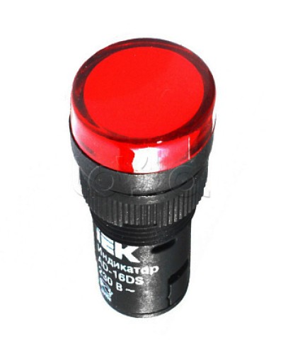 Лампа AD16DS LED матрица d16мм красный 230В AC IEK (BLS10-ADDS-230-K04-16) в Хабаровске Источники света(Лампы) Pintop.ru