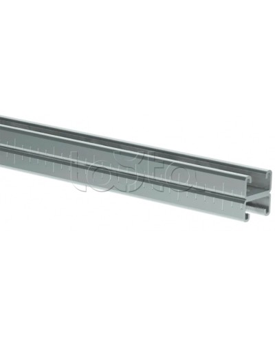 STRUT-профиль перфорированный двойной 41х21х2500-1,5 EZ IEK (CLM50D-PSD-41-21-25-1) в Хабаровске Аксессуары для лотков Pintop.ru