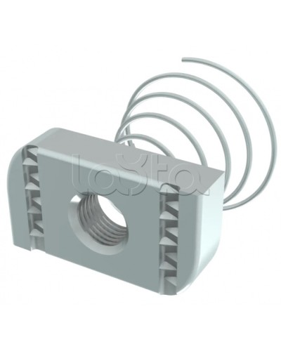 STRUT-гайка с конусной пруж. М10 IEK (CMZ13-SGH-10) в Хабаровске Крепеж Pintop.ru