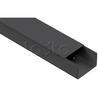 Кабель-канал 100х60 "ЭЛЕКОР" черный (8м) IEK (EL-KK10-100-060-1-K02)