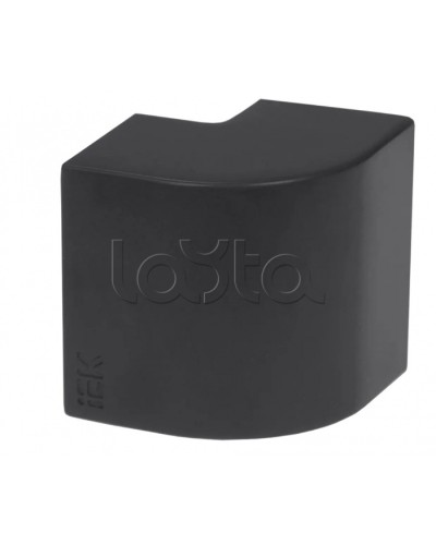 ELECOR Угол внешний КМН 60х40 черный (4шт/компл) IEK (EL-KK10D-N-060-040-K02) в Хабаровске Аксессуары для кабель-канала Pintop.ru