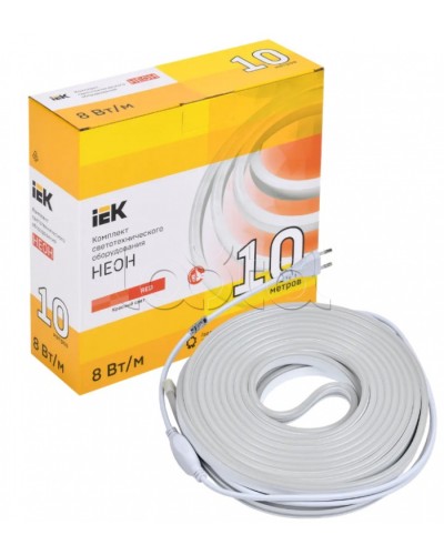 Комплект DIY (2835R120-8-IP65-220В 10м + др.) IEK (LSR5-R-120-65-2-10-S0) в Хабаровске Источники света(Лампы) Pintop.ru