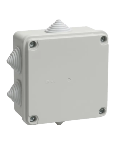 Коробка распределительная 100х100х50 IP55 КМ41234 IEK UKO11-100-100-050-K41-55 в Хабаровске Распределительные коробки Pintop.ru