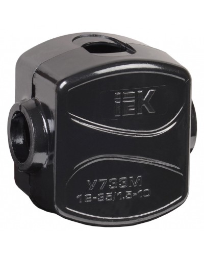 Зажим ответвительный У-733М IEK UKZ-ZO-733M в Хабаровске Клеммные колодки Pintop.ru