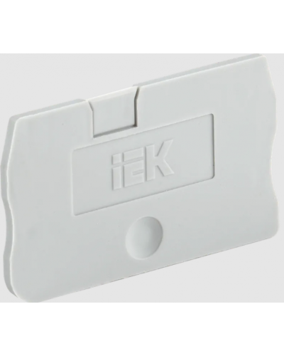 Заглушка для КПИ 2в-1,5/2,5 серая IEK (YZN11D-ZGL-002-K03) в Хабаровске Клеммные колодки Pintop.ru