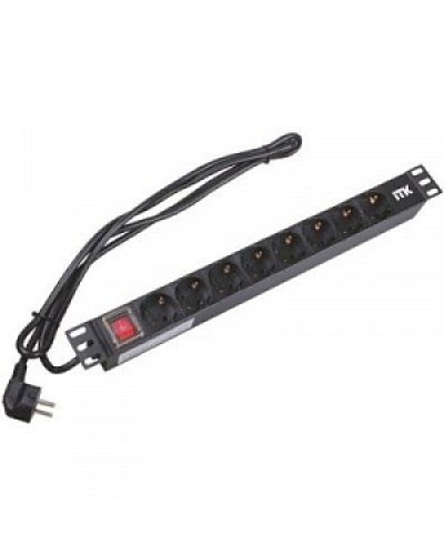 Блок розеток на 7 розеток 19 ITK PH12-7D1 в Хабаровске Блоки розеток Pintop.ru