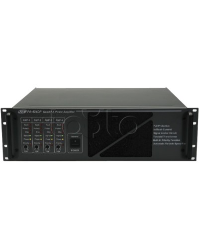 Усилитель мощности 4-x канальный JDM PA-412DP в Хабаровске Усилители Pintop.ru