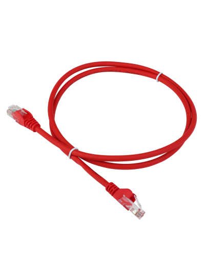 Патч-корд LANMASTER LSZH UTP кат.5e, 14 м, красный LANMASTER LAN-PC45/U5E-14-RD в Хабаровске Патчкорды (медные) Pintop.ru