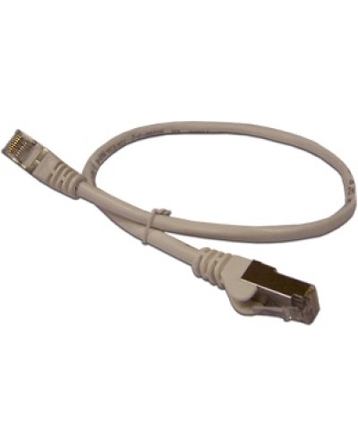 Патч-корд RJ45 - RJ45, 4 пары, FTP, категория 6, 10 м, серый LANMASTER LAN6-S45-45-10.0-GY в Хабаровске Патчкорды (медные) Pintop.ru