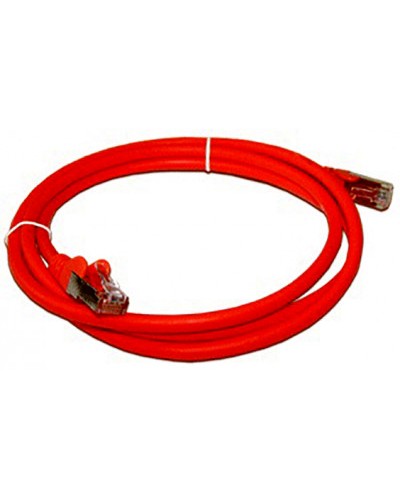 Патч-корд RJ45 - RJ45, 4 пары, FTP, категория 5е, 7 м, красный LSZH LANMASTER LAN-PC45/S5E-7.0-RD в Хабаровске Патч-корды и пигтейлы Pintop.ru