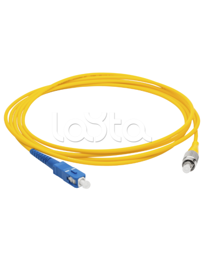 Патч-корд оптический LANMASTER LAN-SC-FC/SU-10 в Хабаровске Патч-корды и пигтейлы Pintop.ru