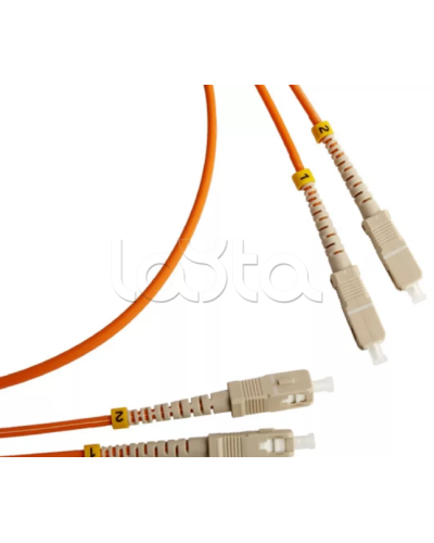 Патч-корд оптический LANMASTER LAN-SC-SC/SU-10 в Хабаровске Патч-корды и пигтейлы Pintop.ru