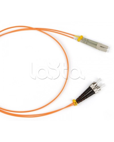 Патч-корд оптический LANMASTER LAN-ST-LC/OM2-10 в Хабаровске Патч-корды и пигтейлы Pintop.ru