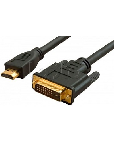 Кабель HDMI-DVI 20м 24AWG LAZSO WH-141(20m) в Хабаровске Патч-корды и пигтейлы Pintop.ru