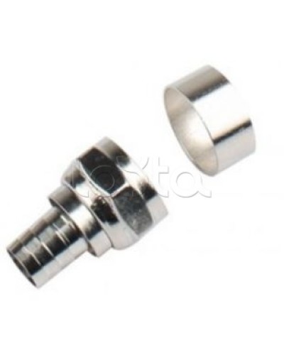 Штекер F-разъем под обжим (RG59) LAZSO APFC12-RG59(100) в Хабаровске Коннекторы Pintop.ru