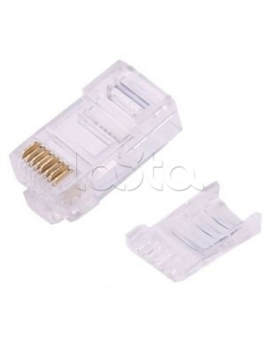 Штекер RJ45 (8P8C) CAT6 со вставкой LAZSO APJ15 в Хабаровске Коннекторы Pintop.ru