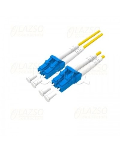 Патч-корд оптический Lazso PC-DU-LC/LC(3m) в Хабаровске Патч-корды и пигтейлы Pintop.ru