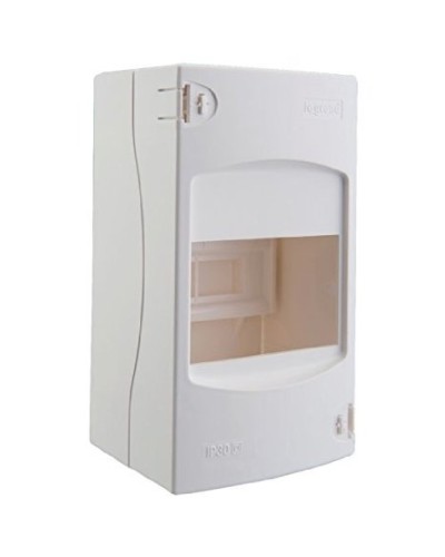 Щиток накладной Mini S 4 модуля белый Legrand 001304 в Хабаровске Боксы для автоматов Pintop.ru