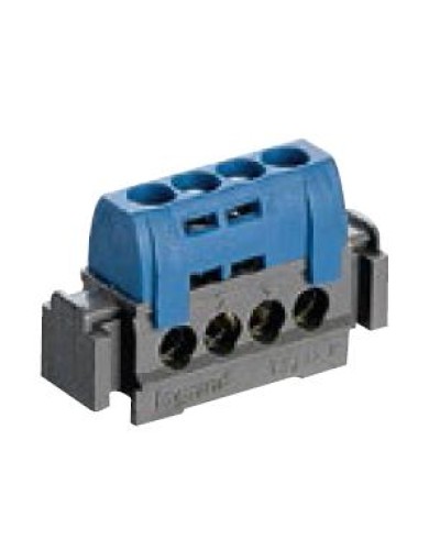 Клеммник синий 4х1.5-16 мм2 LEGRAND 004840 в Хабаровске Клеммные колодки Pintop.ru