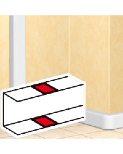 Накладка на стык кабель-канала 105х50 LEGRAND 010696 в Хабаровске Аксессуары для кабель-канала Pintop.ru