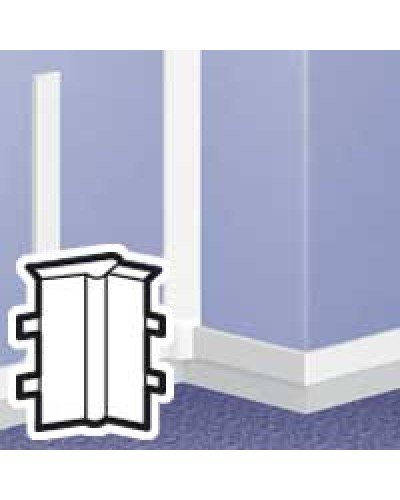 Угол внутренний переменный для мини-плинтусов DLPlus 60x16/20 белый Legrand 030291 в Хабаровске Аксессуары для кабель-канала Pintop.ru