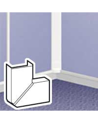Угол плоский 40x12.5 Legrand 033316 в Хабаровске Аксессуары для кабель-канала Pintop.ru